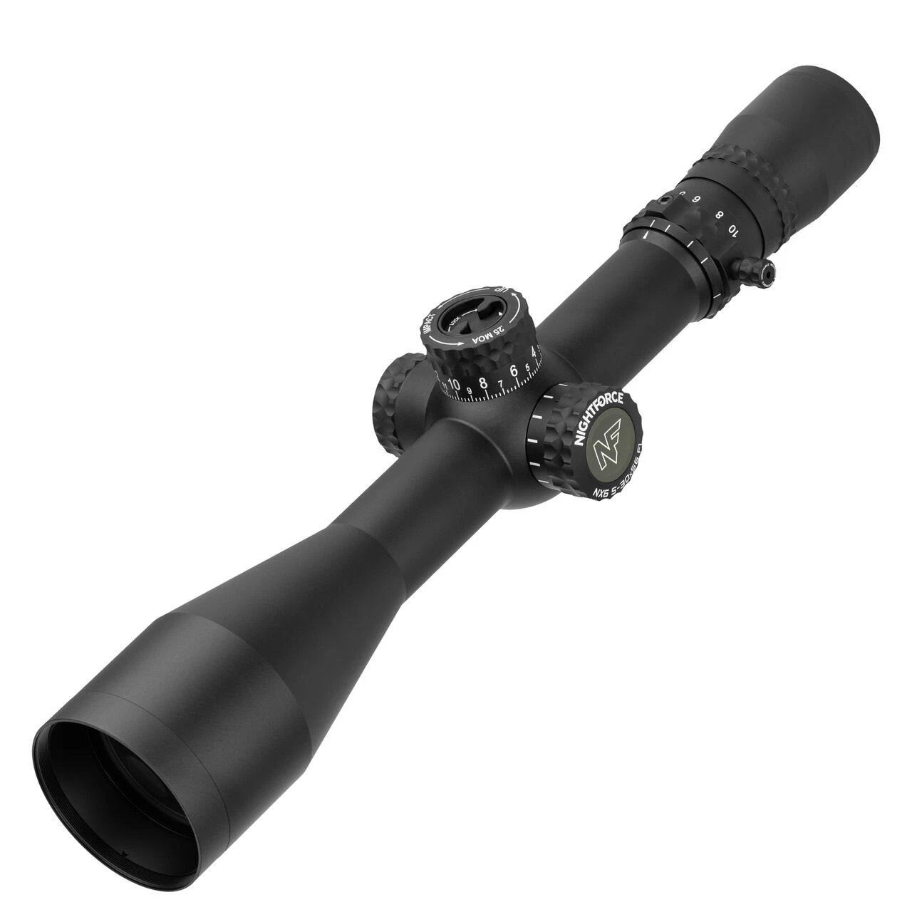 Nightforce NX6 5-30x56mm F1 FieldSet .250 MOA DigIllum MOA-C First Focal Plane Reticle Riflescope C741