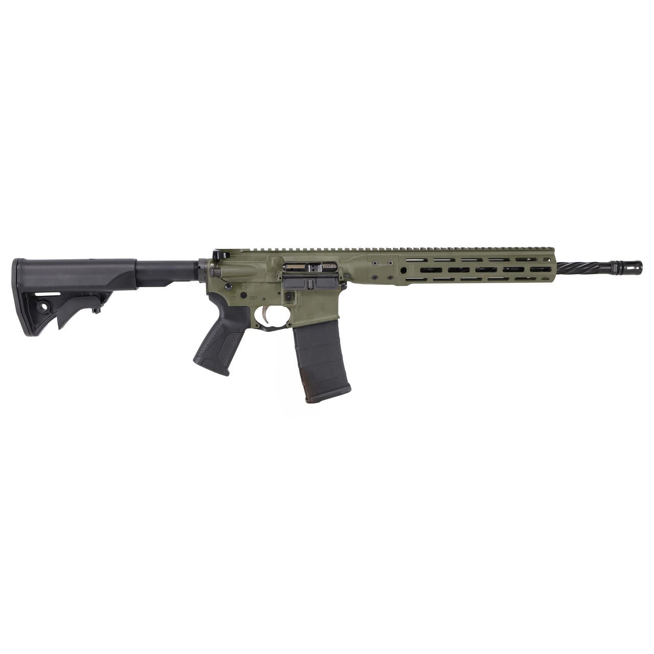 LWRCI ICDI Discovery 5.56 NATO 16" Bbl Direct Impingement M-LOK OD Green Rifle ICDIR5ODG16MLE