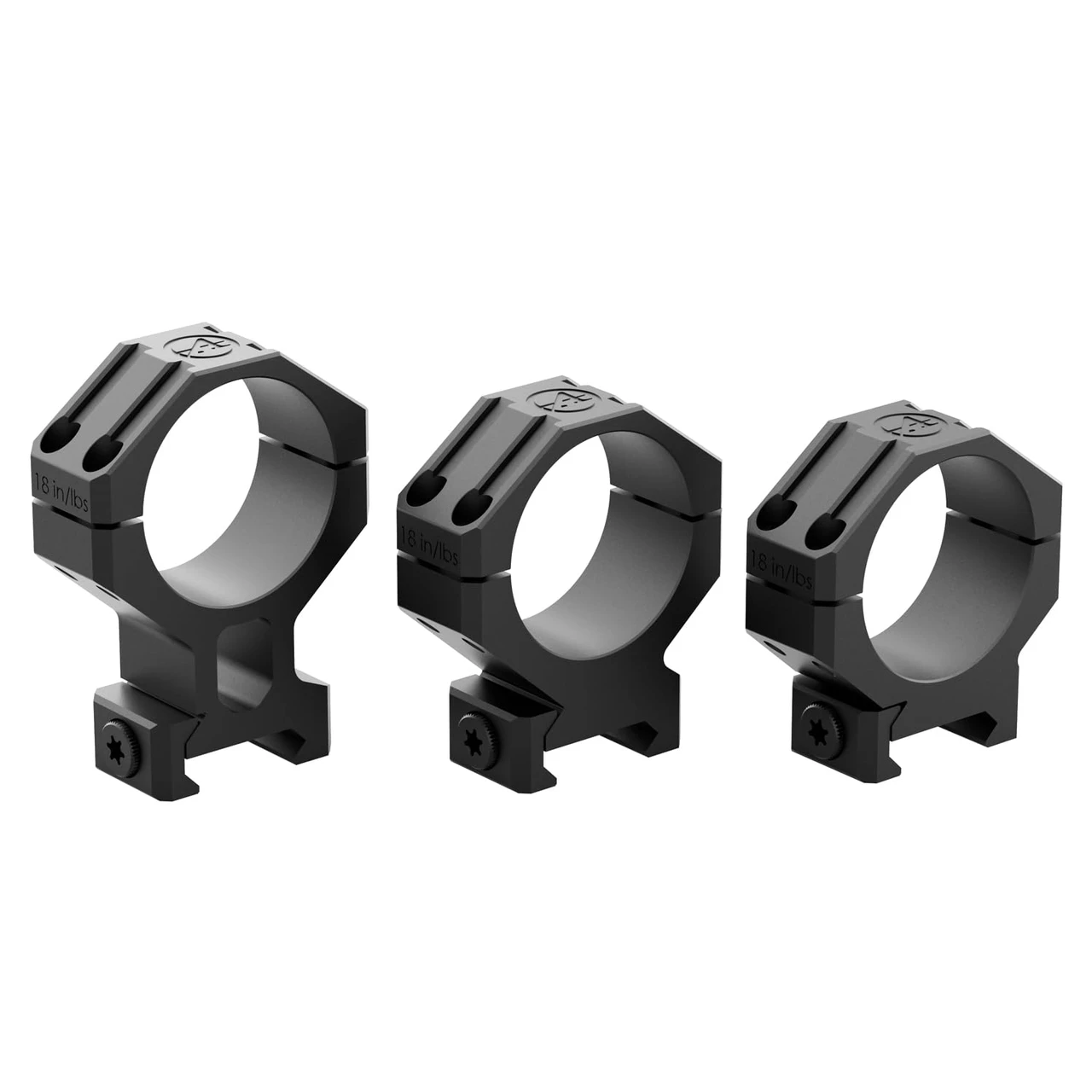 Athlon Precision Tac 34mm Low Height (0.96") Scope Rings 701012