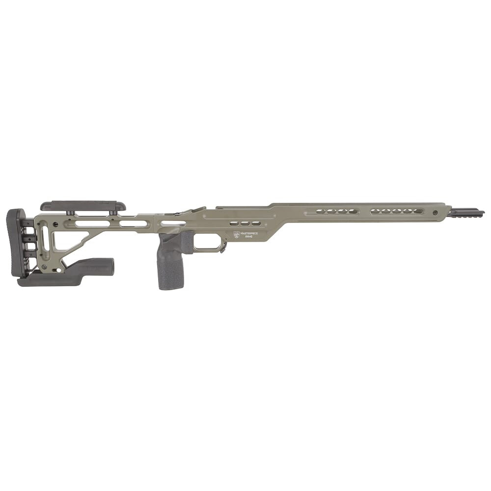 USED MasterPiece Arms Remington SA RH MC Dark Green Hybrid Chassis HYBCHASSISREMSA-GRN-RH-21 - Excellent Condition USED9283