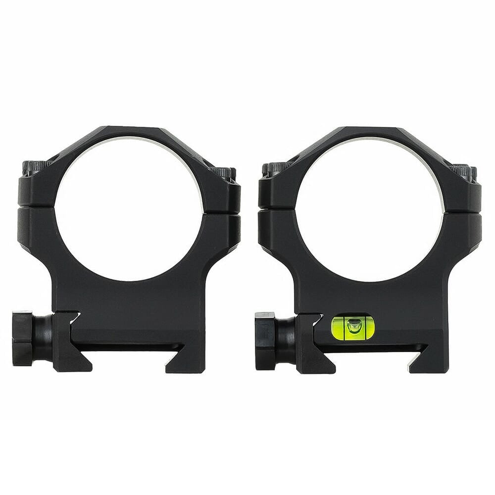 USED MDT Elite 1.50" 30mm X-High Blk Scope Rings 102717-BLK - Light Mount Marks USED9293