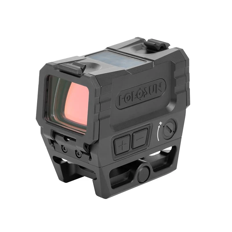 Holosun ERS AEMS Gold Multi-Reticle Medium Size Enclosed Solar Shake Awake 7075 Micro Rifle Reflex Sight AEMS-EVO-GD