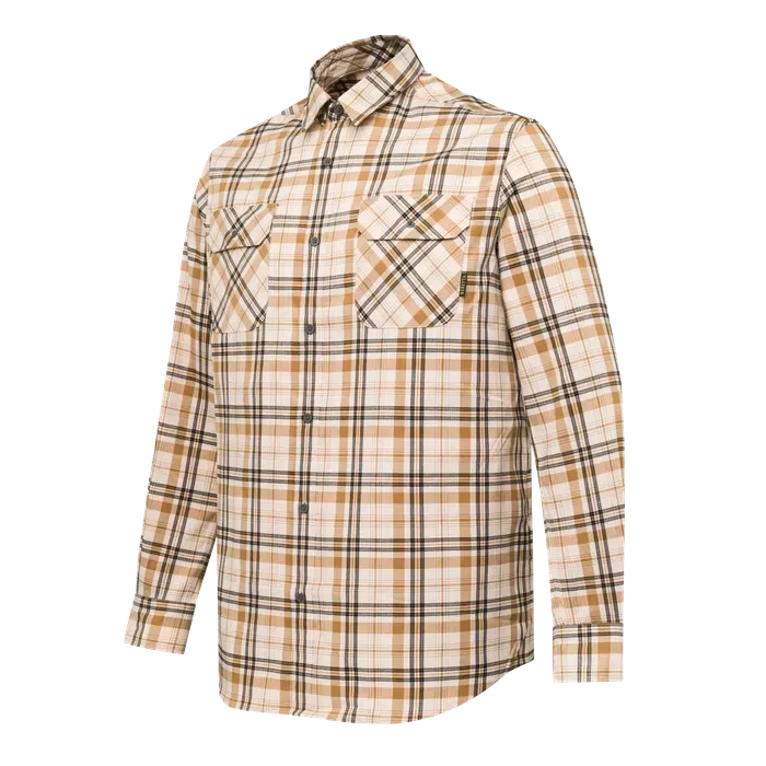 Beretta Cadet Flannel Shirt Frontier Ivory Check LU991T243501D9