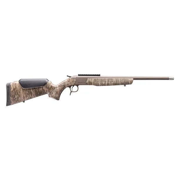 CVA Centerfire Scout Spur 410ga 22" Smooth Bore Bbl Patriot Brown/MONB Browning Invector Shotgun w/XX-Full Turkey Choke & 0 MOA Pic Rail CR4918MOBL