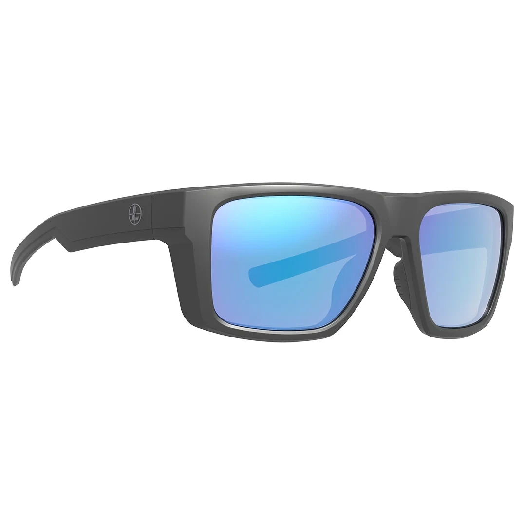 Leupold Skyline Matte Black Performance Eyewear w/Blue Mirror Lenses 186749