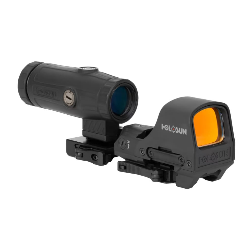 Holosun HS510C & HM3x Combo Multi Reticle Circle Dot Reflex Sight