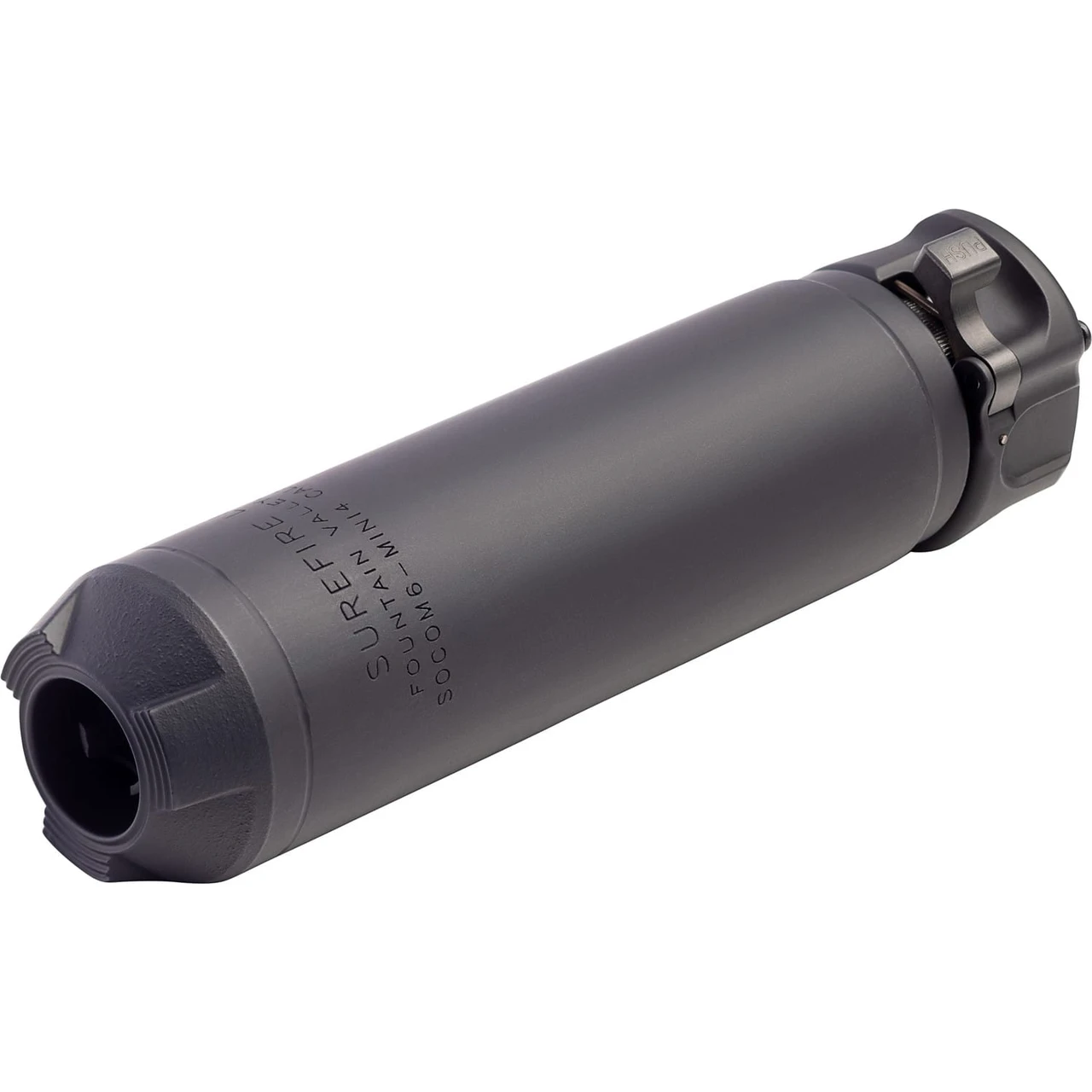 Surefire Socom 4 Series 6mm 5.9" Low Back Pressure Black Suppressor (NFA) SOCOM6-MINI4-BK