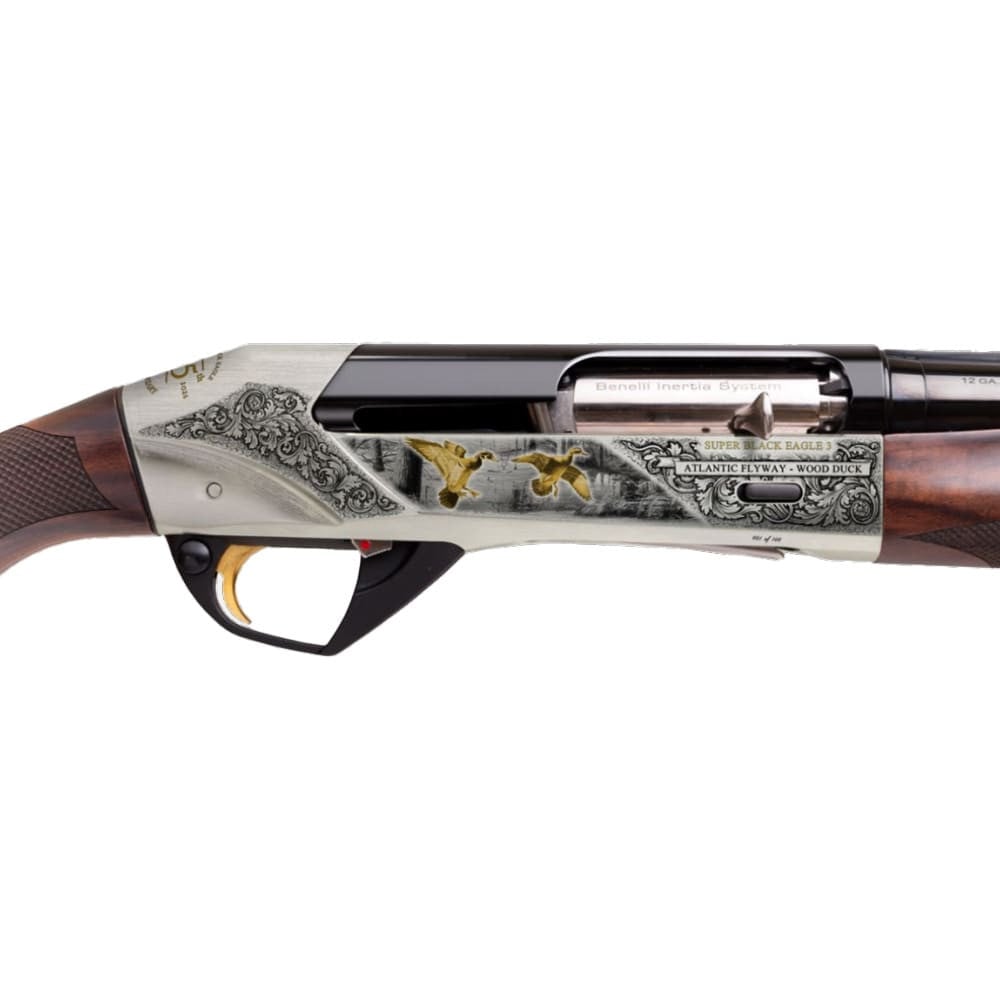 Benelli Super Black Eagle 3 12ga 3.5" 28" Bbl Atlantic Flyway Waterfowl Shotgun 12051
