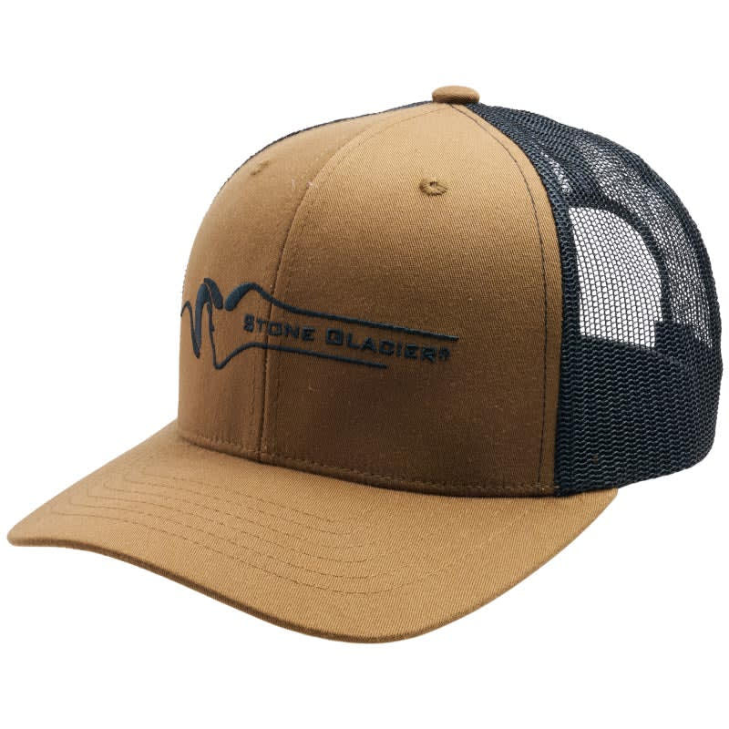 Stone Glacier Classic Trucker Hat Teak One Size Fits Most 60007-TK-OSFM