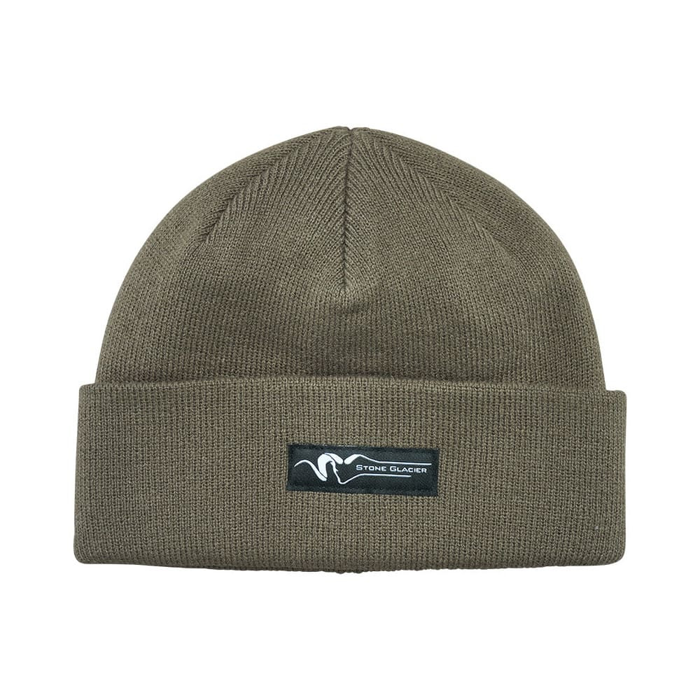 Stone Glacier Bluff Knit Cuffed Beanie Tarmac Regular Regular 80011-TM-R