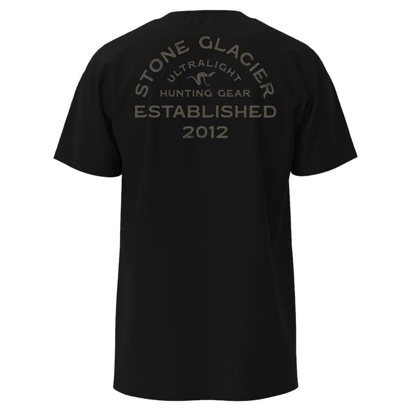 Stone Glacier SG Established T-Shirt Black 60233-BK