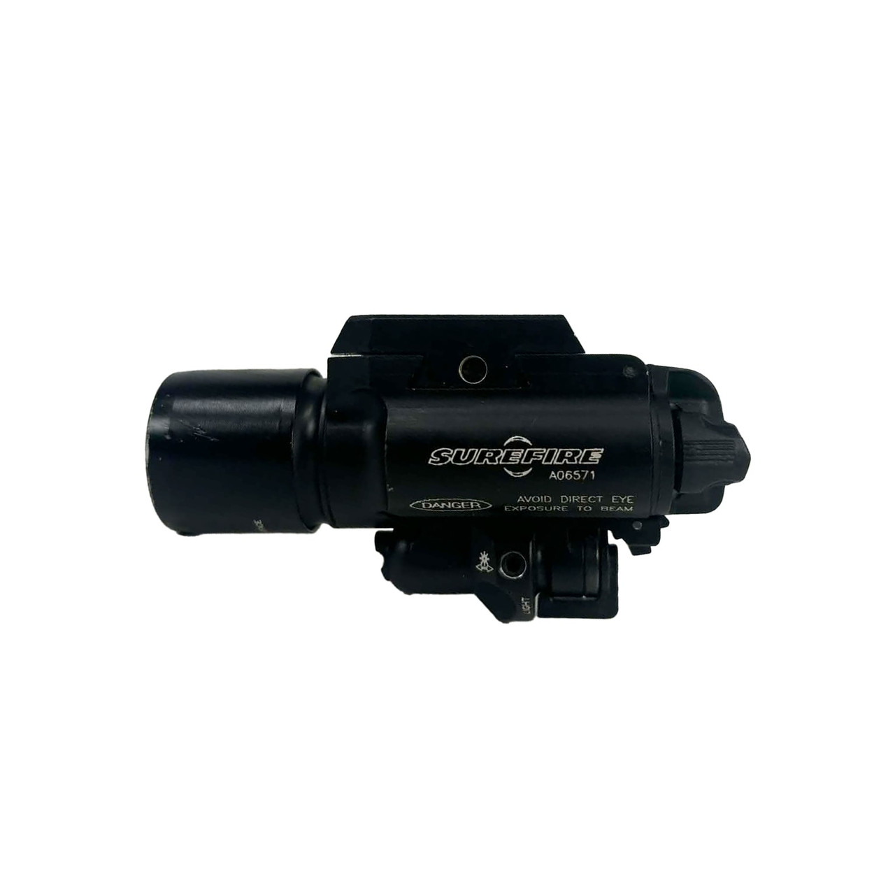 USED SureFire X400 LED Handgun Weapon Light with Red Laser - Good Condition Overall - USED9429