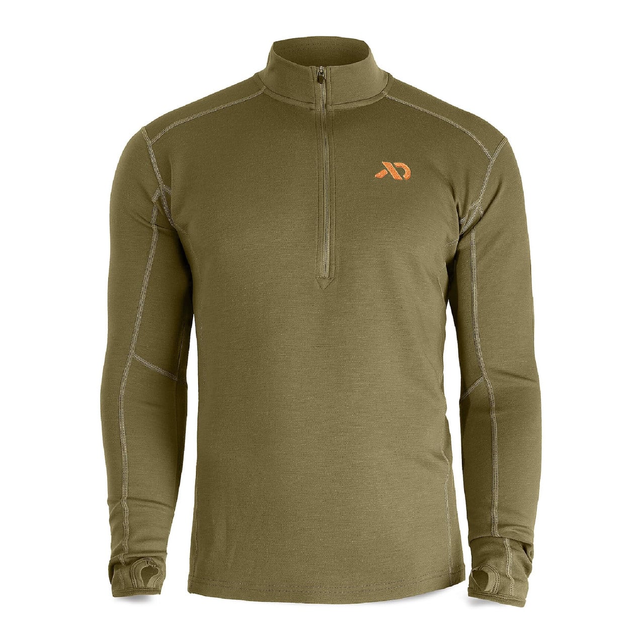 First Lite Men's Kiln Quarter Zip Conifer MTKQZCN