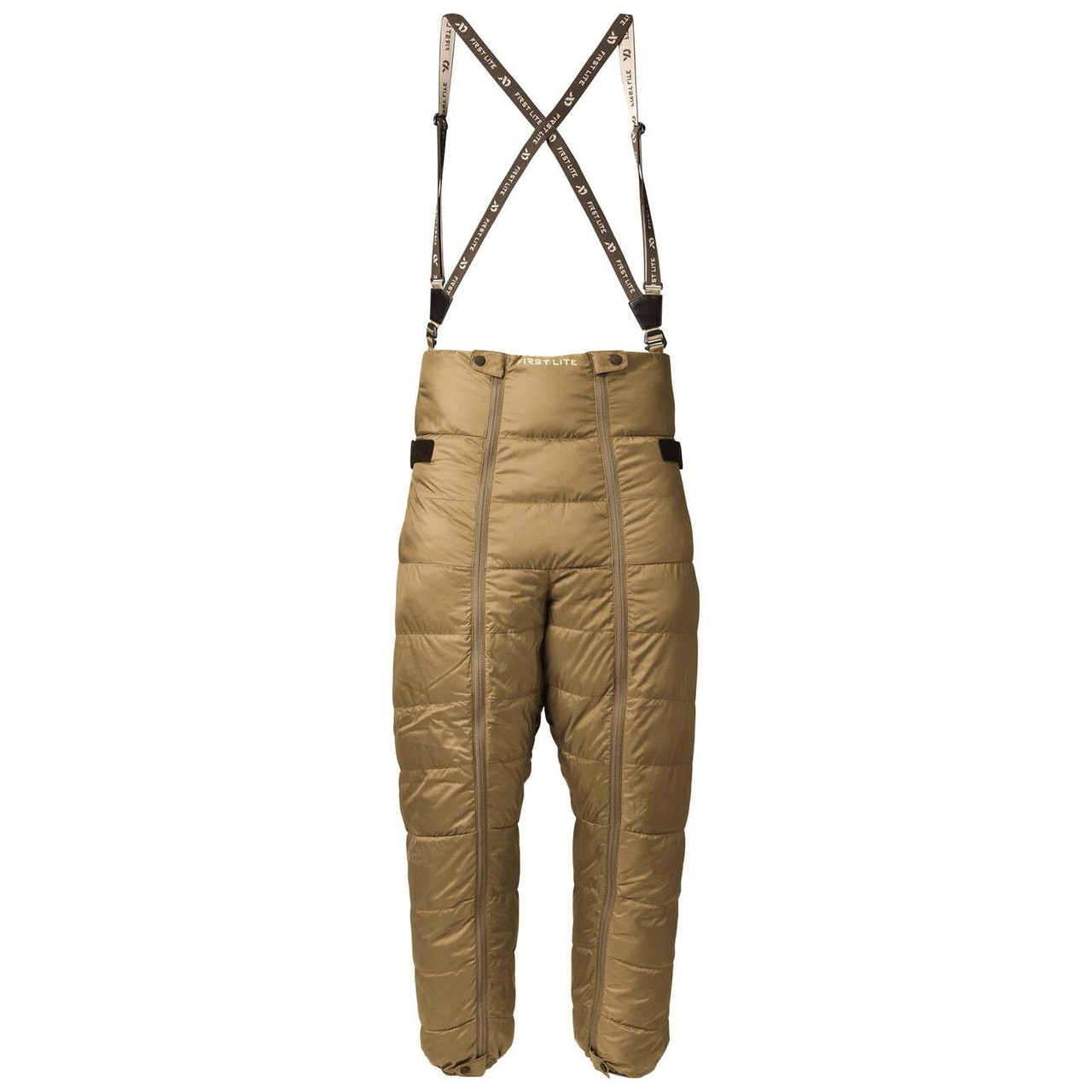 First Lite Men's Whitecloud Down Bib Dry Earth MBWCBDE