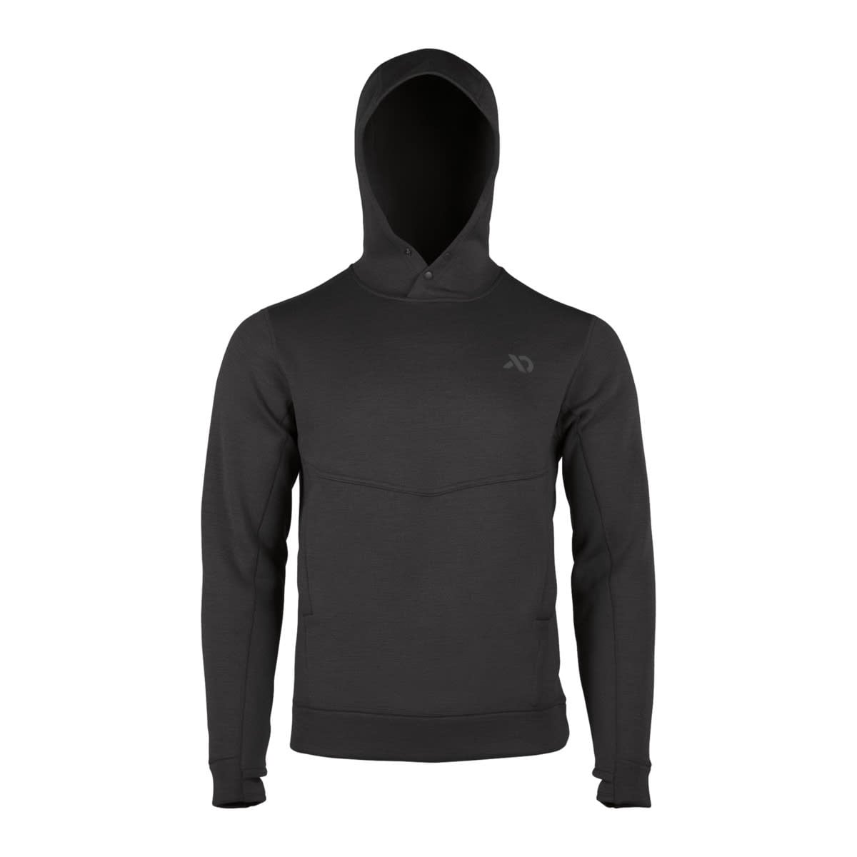 First Lite Men's Furnace Hoody Black on Black MTFNHBB