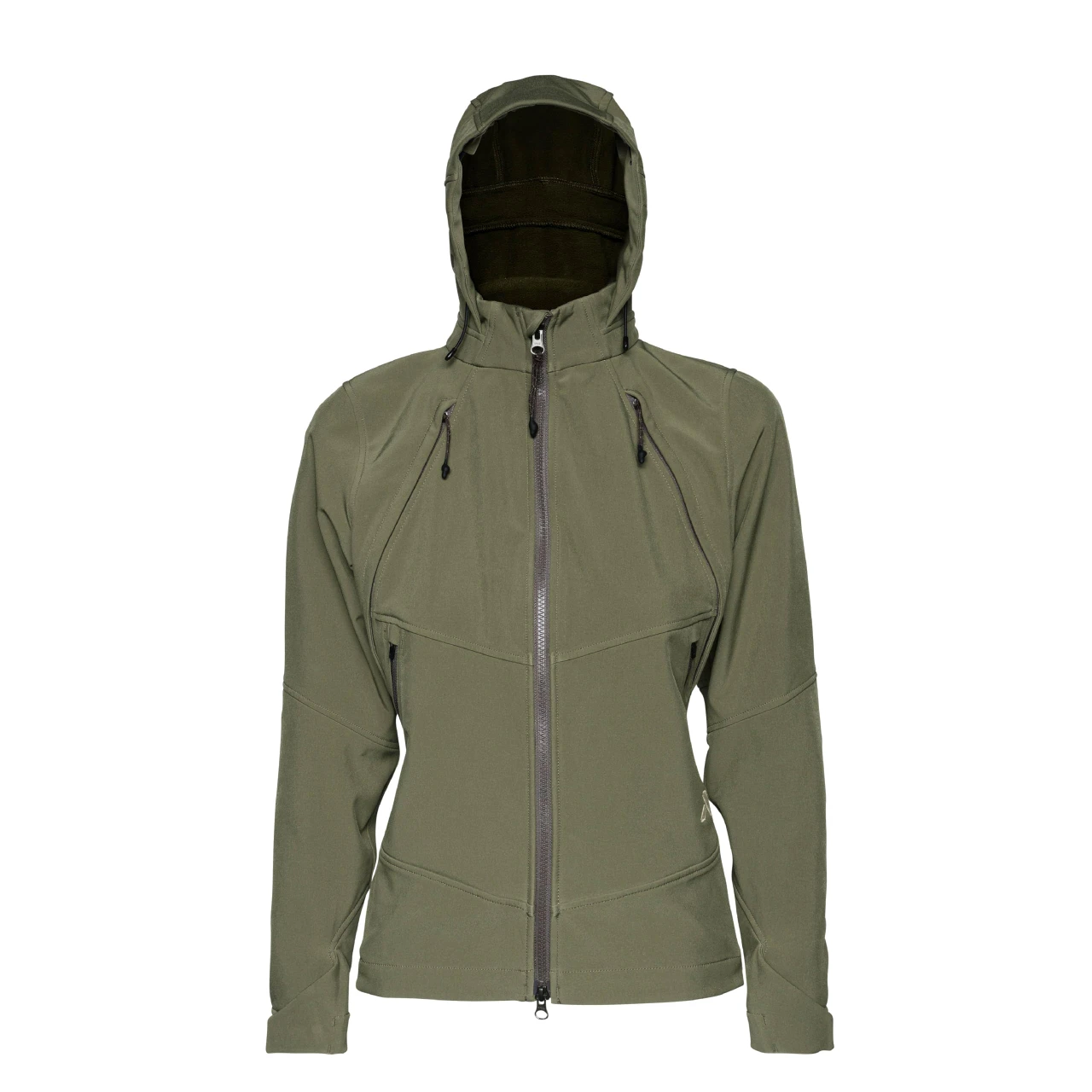 First Lite Women's Suppressor Soft Shell Jacket Conifer WTWCJCN