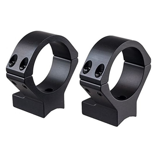 Talley 34mm Cascade, Savage Round Receiver w/Accutrigger, A17, A22 (Med) Alloy Lt. Wt. Ring Base Combo 840725