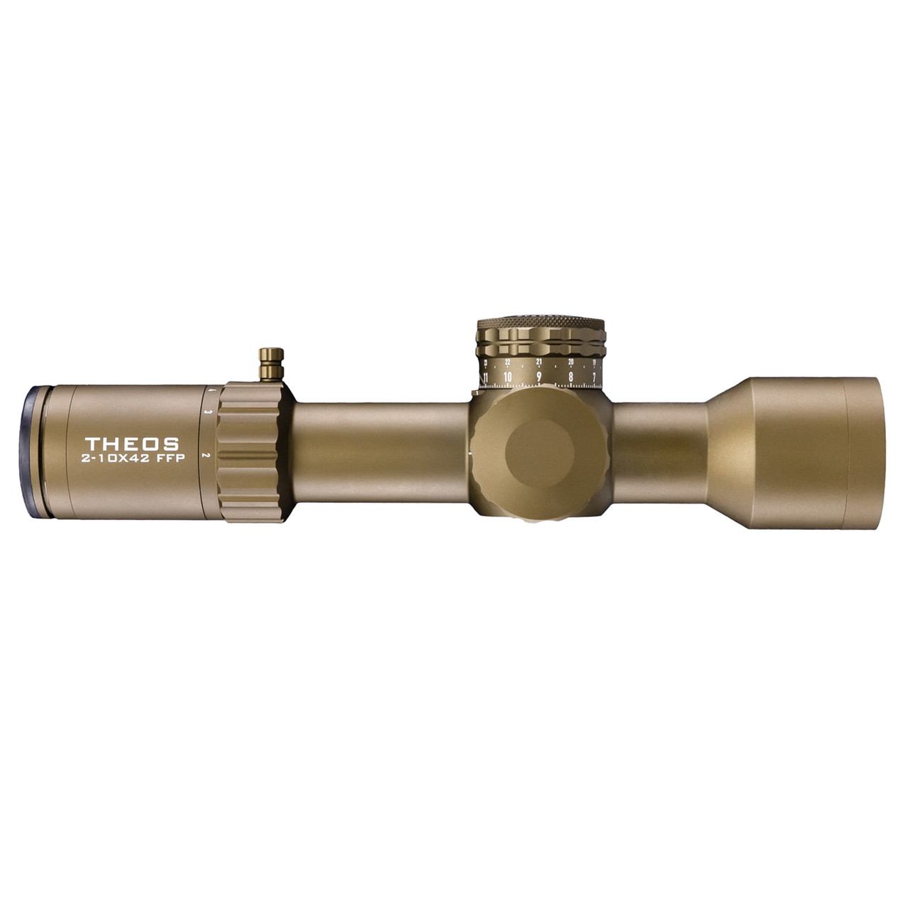 Element Optics Theos 2-10x42 FFP MRAD MPR-1D 34mm Tube 28.9oz