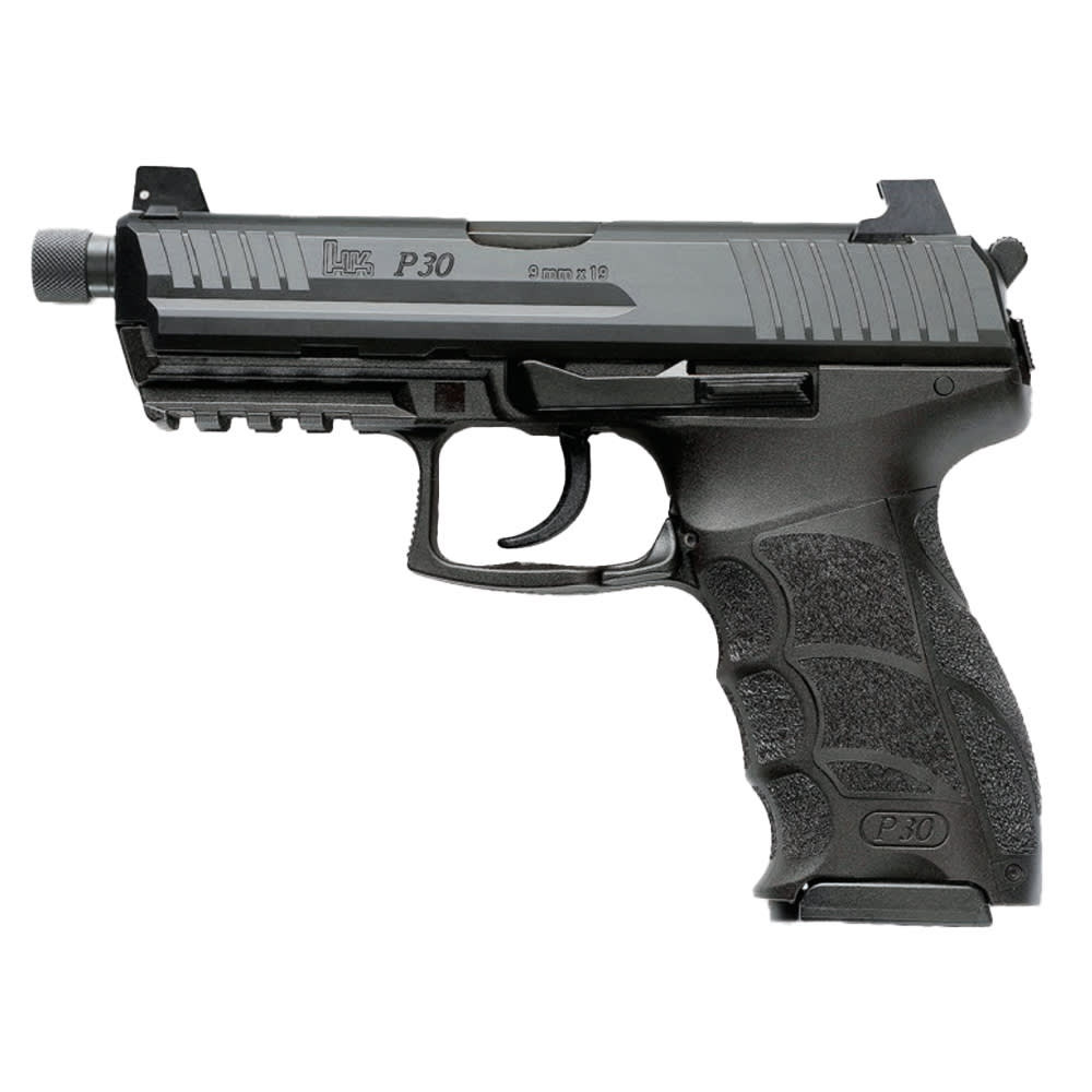Heckler & Koch P30 Tactical V1 9mm LEM Pistol w/(1) 17 & (1) 20rd Mag 81001469