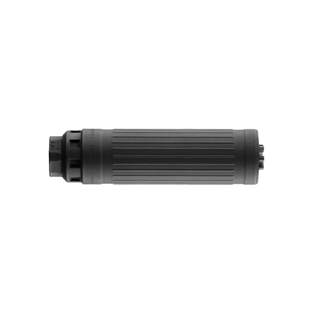 Dead Air Defense CT5P Patrol 5.56 Triskelion GMS LBP Black CF Rifle Silencer w/Fixed Xeno Adapter & DA129GOV 1/2-28 Xeno 3 Prong FH CT5PXNBLK