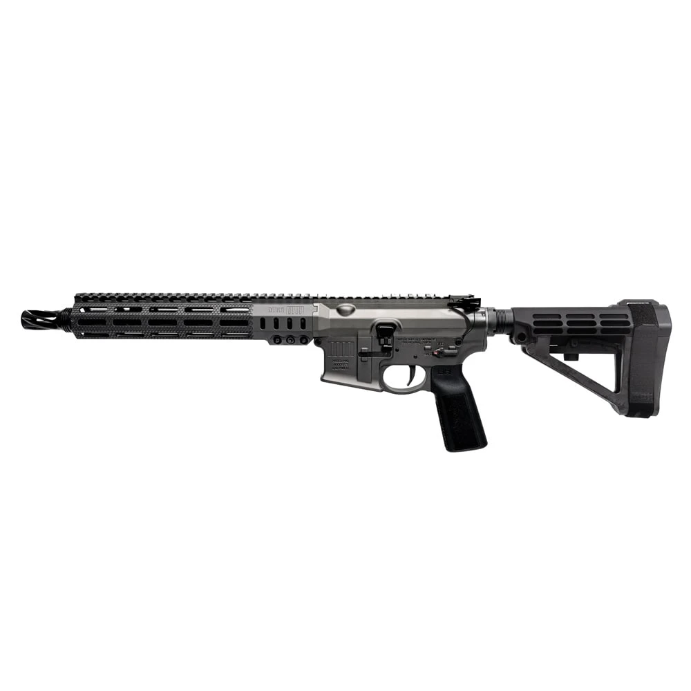 Sons of Liberty Gun Works MK1 CAR Pistol 11 .5" Bbl 5.56 P3 Chrome Lined  MK1 Cable Management Rail Brace MK1-CAR-556-115CL-PISTOL-A-GRY