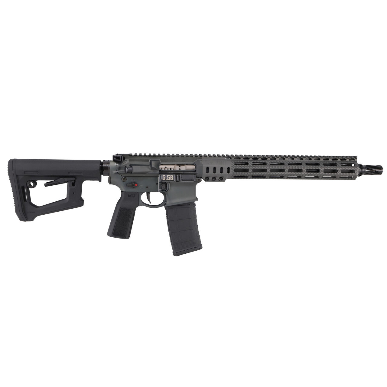Sons of Liberty Gun Works MK1 Recce Rifle 14 .5" Bbl 5.56 P3 Chrome Lined Med.Contour MK1 Cable Management Rail MK1-RECCE-556-145CL-RIFLE-A-GRY