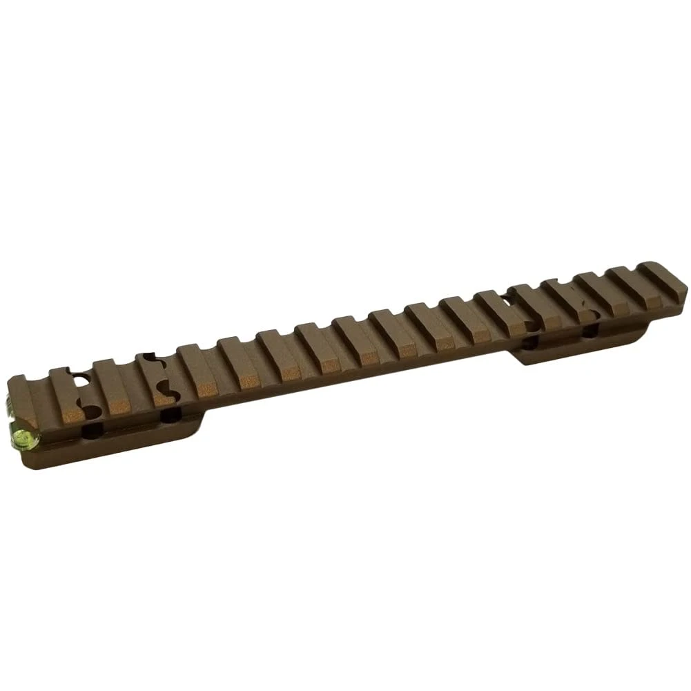 Talley Picatinny Base for Browning X-Bolt 20 MOA w/Anti-Cant Indicator (Short Action) (Burnt Bronze) (Fits X-Bolt 1 & 2) P0MHC735ACI