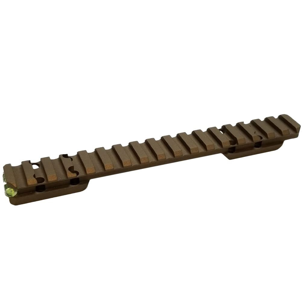 Talley Picatinny Base for Browning X-Bolt 20 MOA w/Anti-Cant Indicator (Short Action) (Burnt Bronze) (Fits X-Bolt 1 & 2) P0MHC735ACI