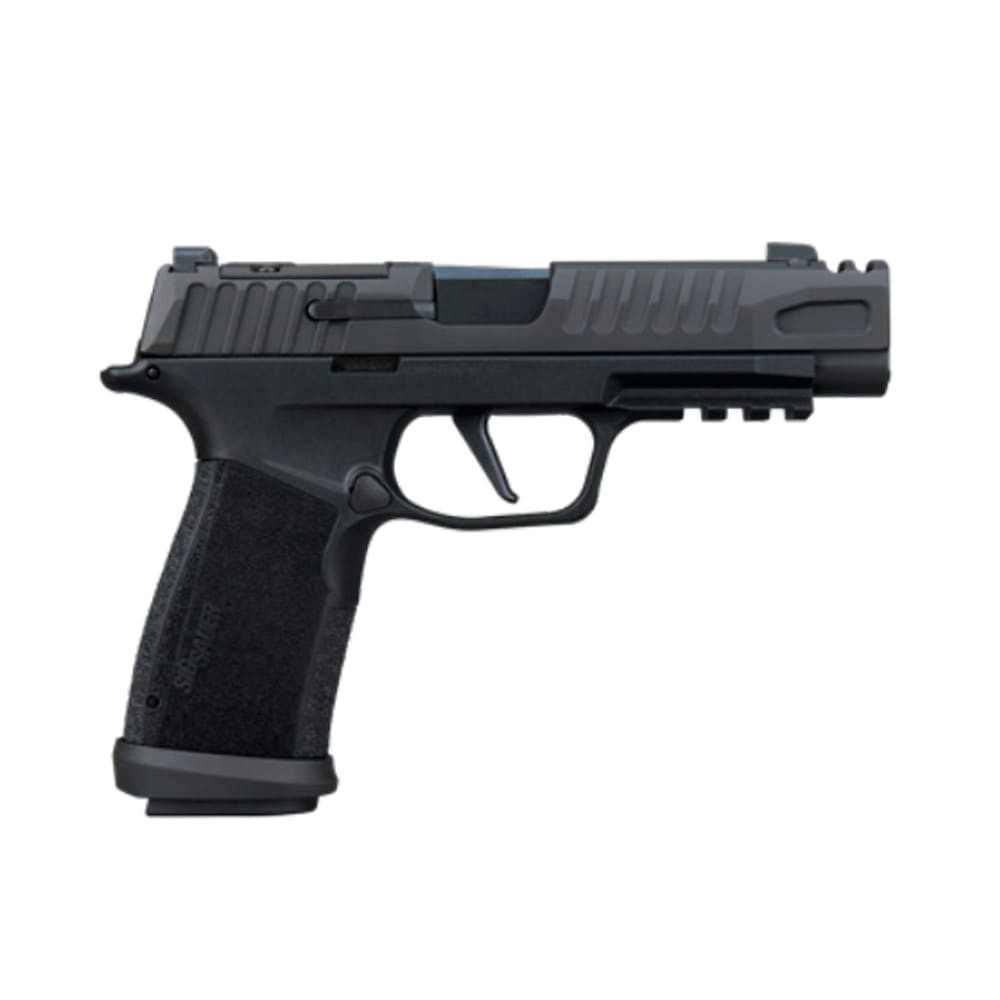Sig Sauer P365-FUSE Comp 9mm 3.7" Bbl Compensator Blk Striker X-Ray 3 Optic Ready Mod Poly Grip Magwell Pistol w/(1) 17rd & (2) 21rd Mags 365XF-9-COMP