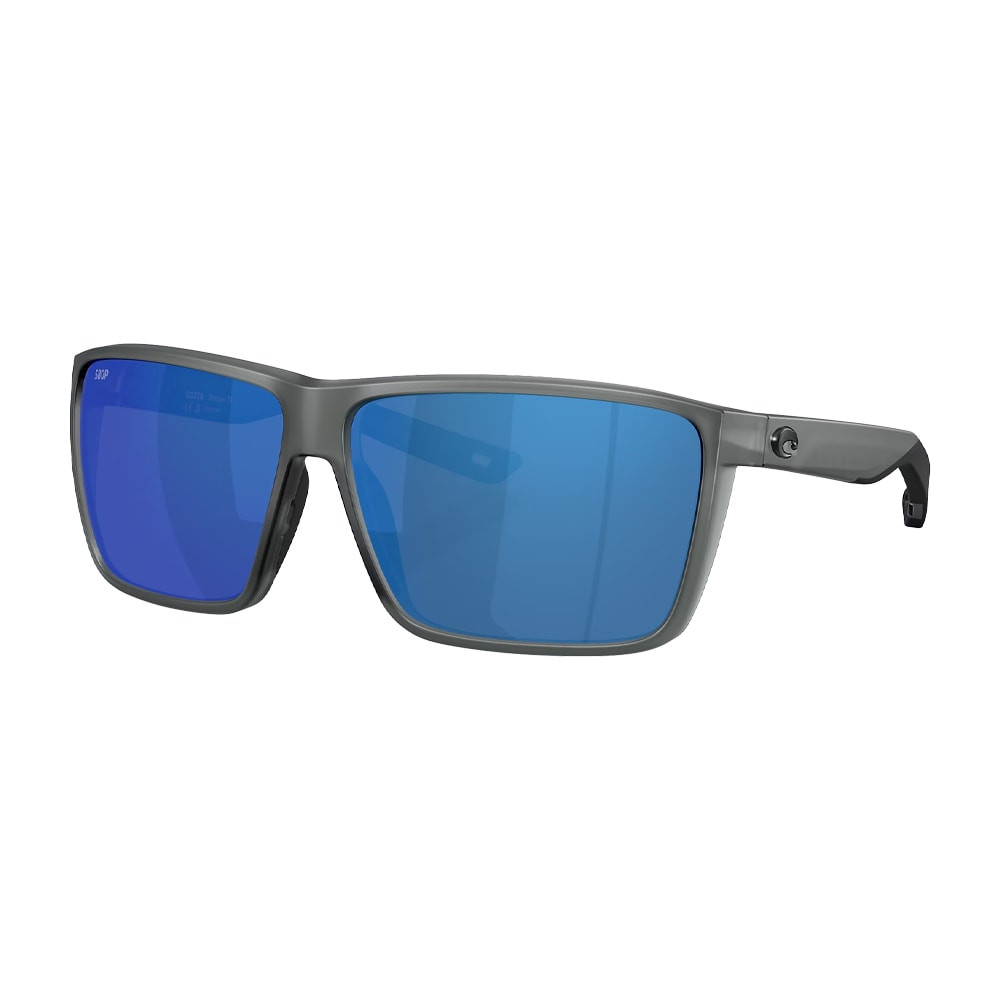 Costa Del Mar Rincon II Matte Black Frame Blue Mirror 580P Lens  06S9121-91210364