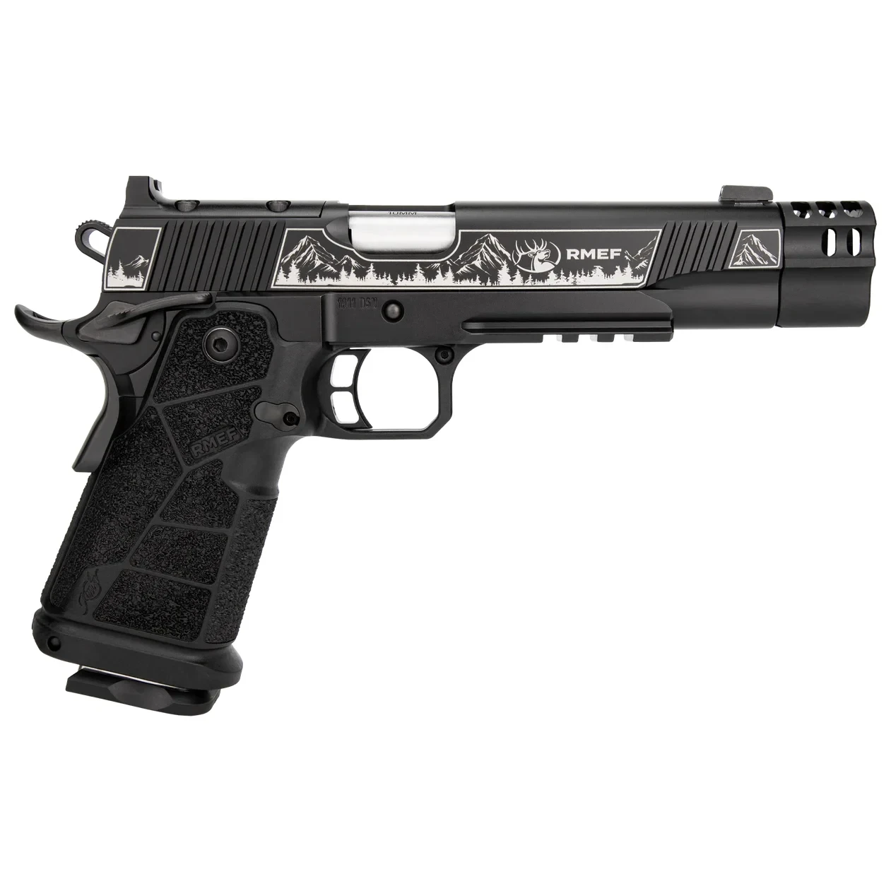 Kimber 1911 DS Warrior RMEF (COMP)(OR) 10mm 5" Bbl Semi-Auto Pistol w/(1) 15rd & (1) 18rd Mags 3600305