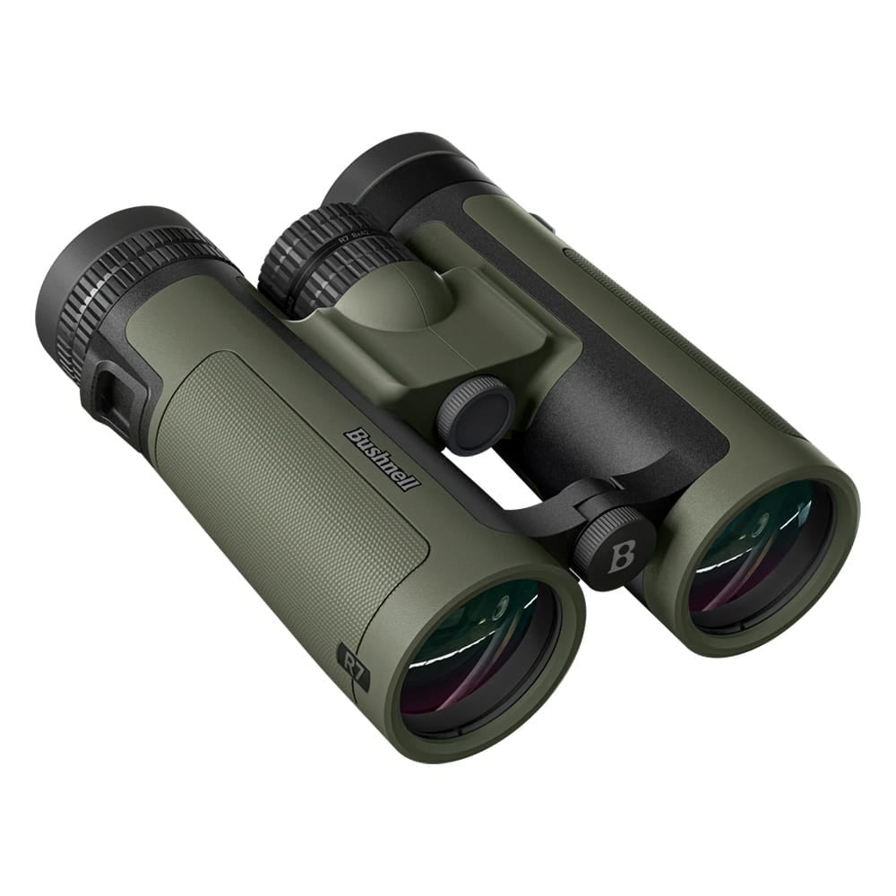 Bushnell 8x Magnification 42mm Lens R7 ED Ranger Green Roof Prism System Fully Multi-Coated FFL Dielectric EXO Protective Barrier Binoculars R7-842