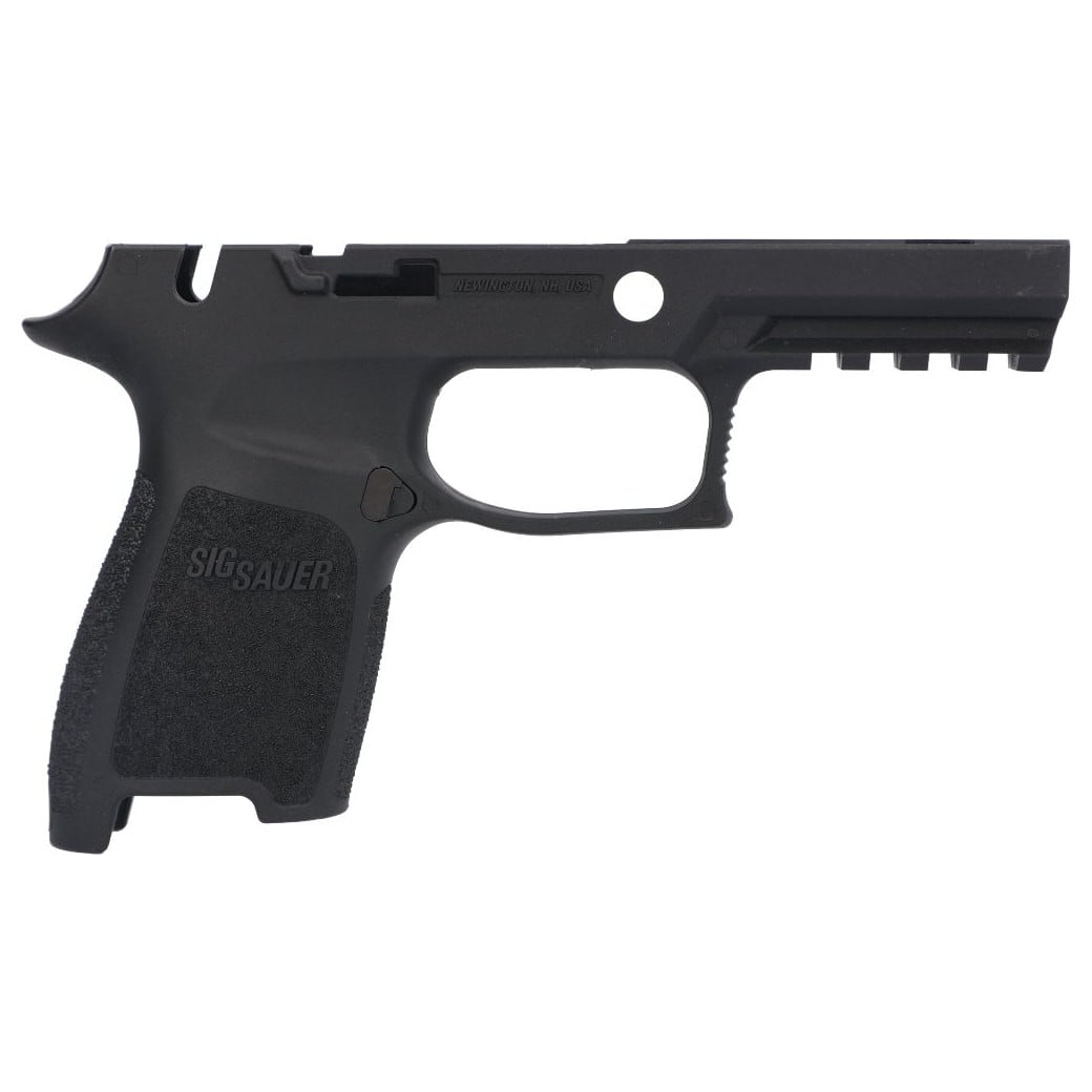 Sig Sauer P320 9/40/357 Compact Manual Safety Medium Black Pistol Grip Module Assembly 8901479