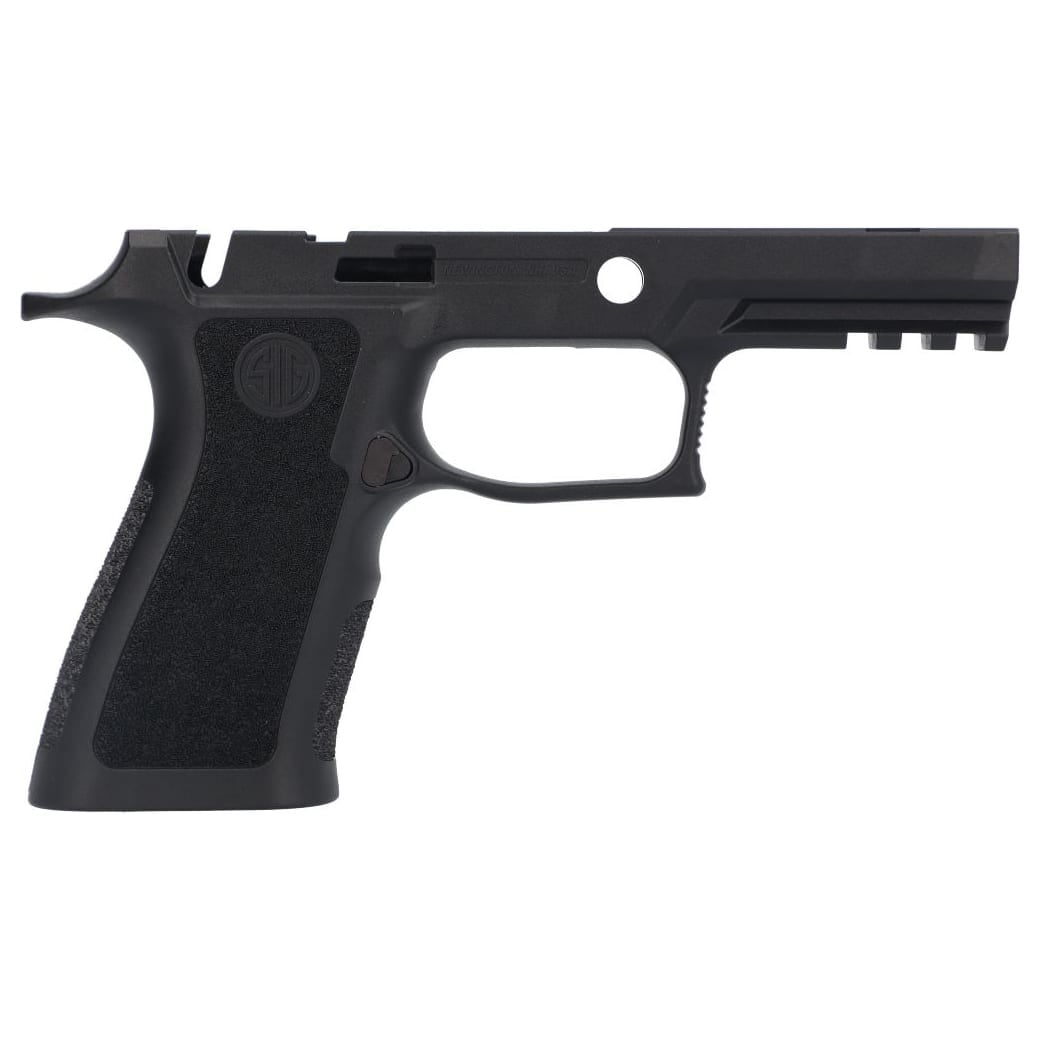 Sig Sauer P320 X-Series 9/40/357 Carry Manual Safety Medium Black Pistol Grip Module Assembly 8901482