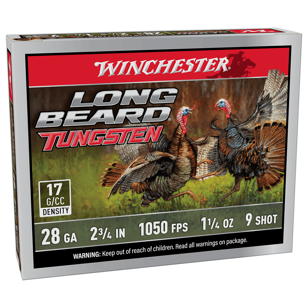 Winchester 28 ga 2-3/4" #9 Long Beard TS17 1-1/4 oz Case of 50 Shells LBT289-CASE