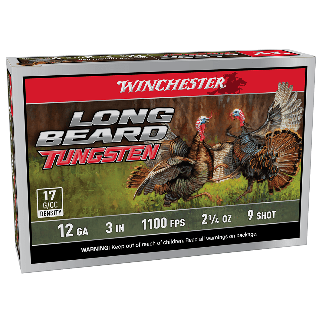 Winchester 12 ga 3"  #9 Long Beard TS17 2-1/4 oz Case of 50 Shells LBT1239-CASE