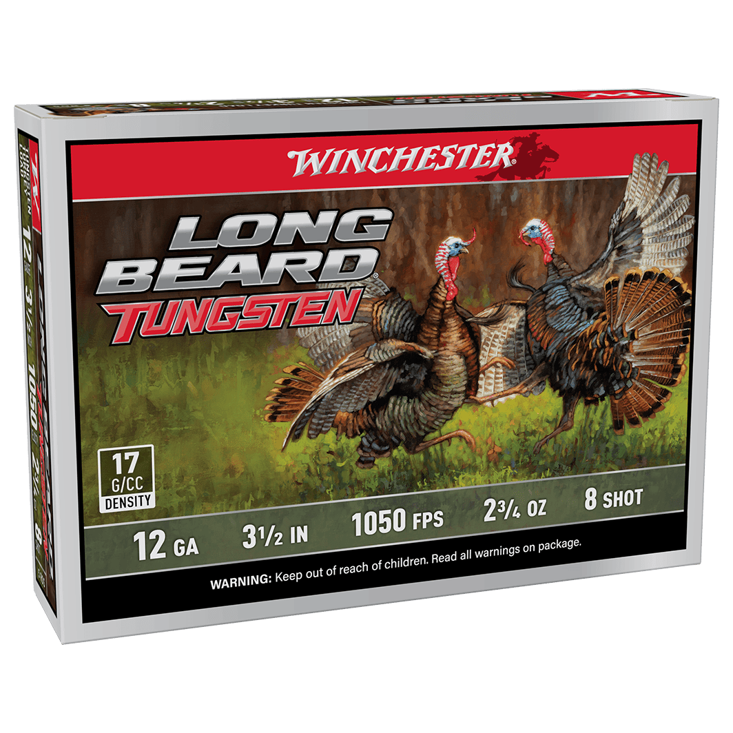 Winchester 12 ga 3-1/2"  #8 Long Beard TS17 2-3/4 oz Case of 50 Shells LBT12L8-CASE