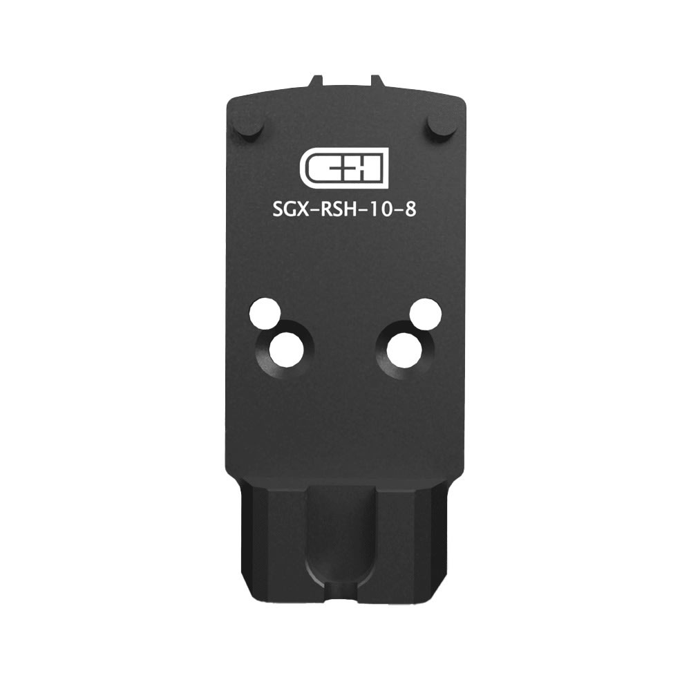 C&H Precision Sig P320 Legion R1P/DPP Cut Plate For Trijicon (RMR/SRO) Holosun (407C/507C/507Comp/508T) C&H (EDCXl/Comp) w/ 10-8 RS SGX-RSH-10-8