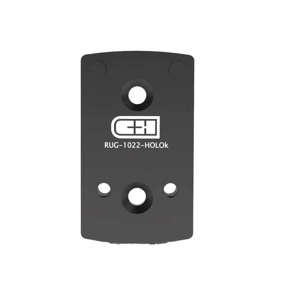 C&H Precision Ruger 10/22 Plate For Holosun (407K/507K) & C&H EDC RUG-1022-HOLOk