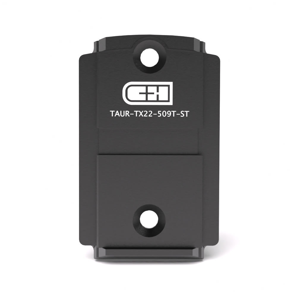 C&H Precision Taurus Tx22 Steel Plate For Holosun 509T TAUR-TX22-509T-ST