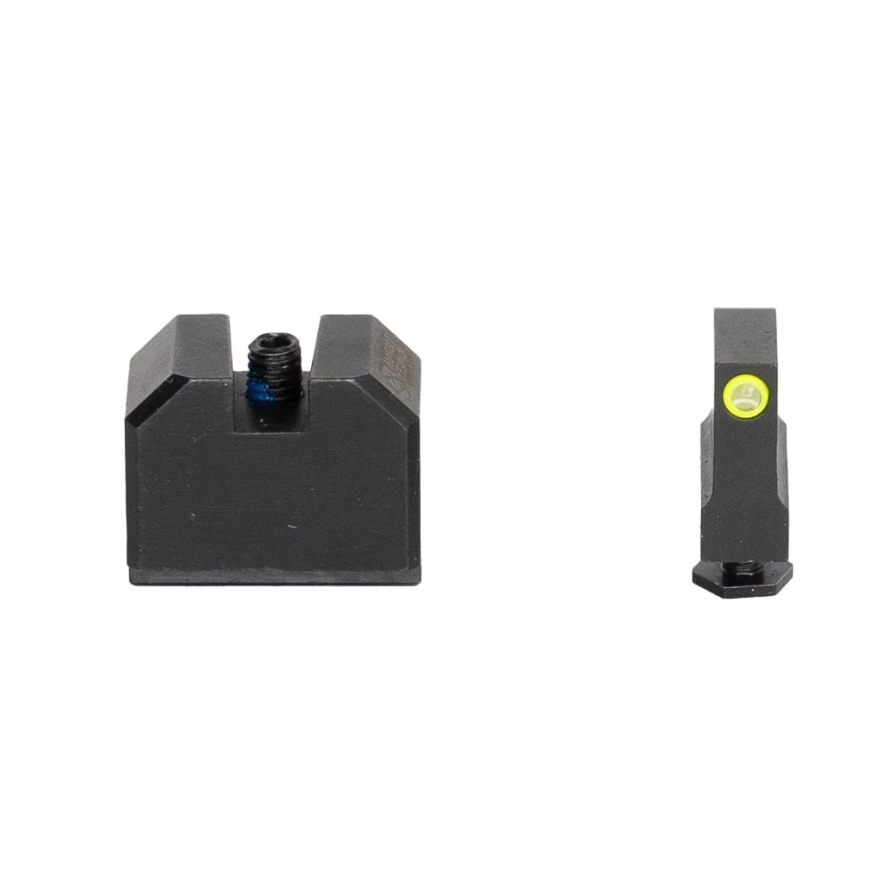 C&H Precision Back Up Iron Sights Fits Glock 43/48 MOS w/ Optic Plate For Holosun 407K / 507K BUIS-AB-GLX-HOLOk-175BF-175BR
