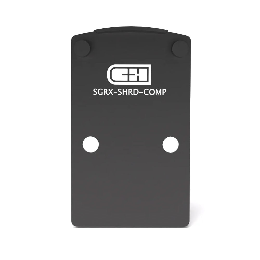C&H Precision Sig P320 Rx-Pro Series-Axg Plate For Comp w/ Protective Shroud SGRX-SHRD-COMP