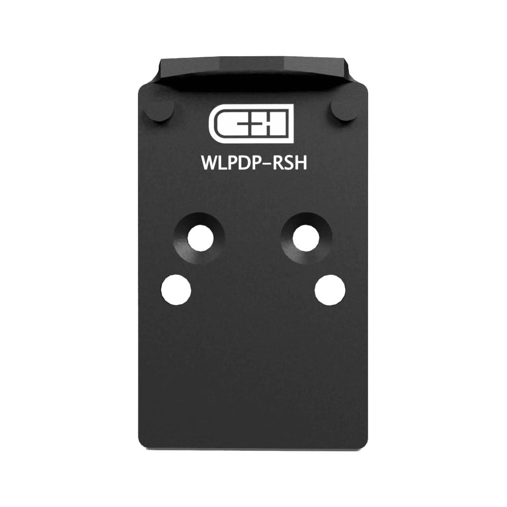 C&H Precision Walther Defense PDP 1.0 Steel Plate For Trijicon (RMR/SRO/RCR)Holosun(407C/507C/507Comp/508T) C&H(EdcXl/Comp) WLPDP-RSH-ST