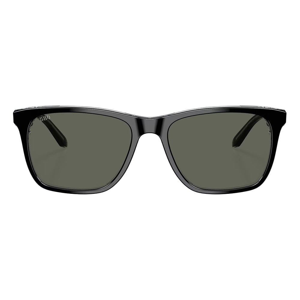Costa Del Mar Gravels Black Frame Gray 580G Lens 06S2019-20190157