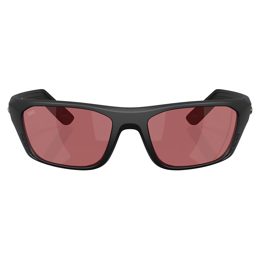 Costa Del Mar Whitetip Pro Matte Black Frame Rose 580G Lens 06S9115-91151157