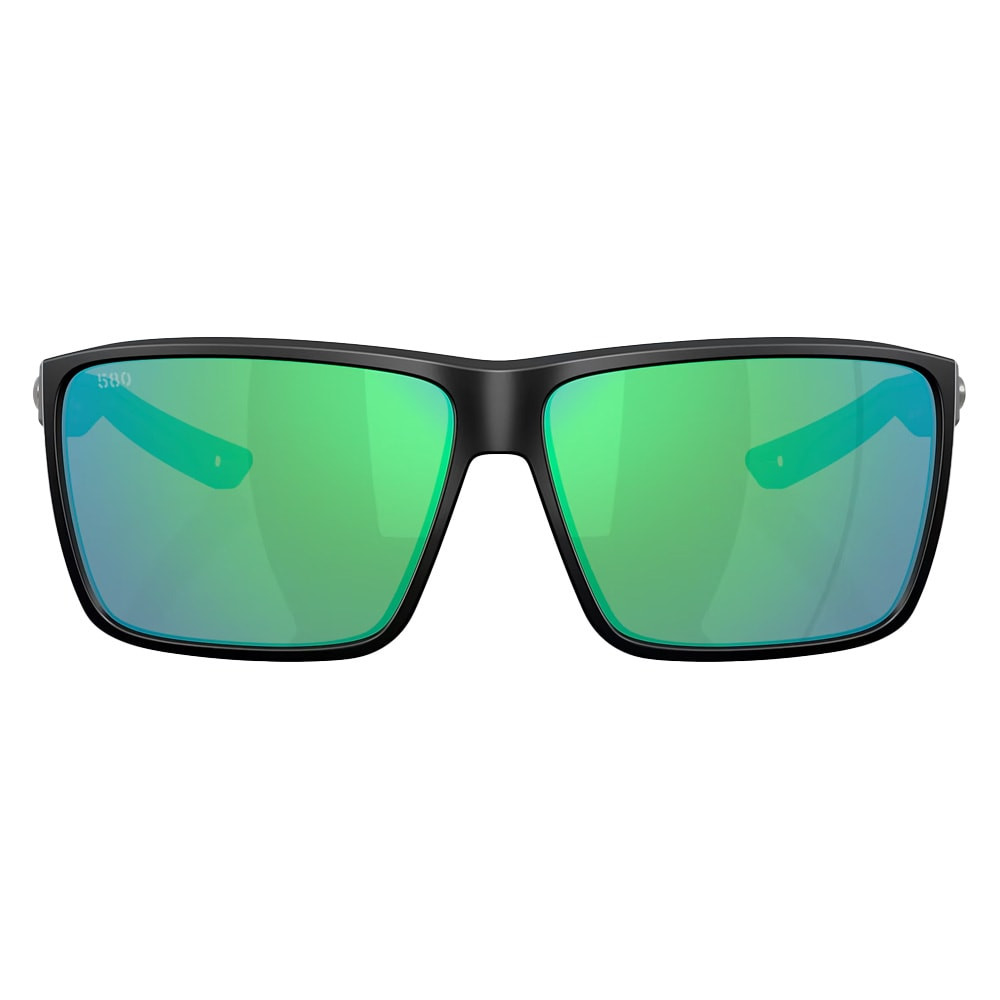 Costa Del Mar Rincon II Matte Black Frame Green Mirror 580G Lens 06S9121-91210464