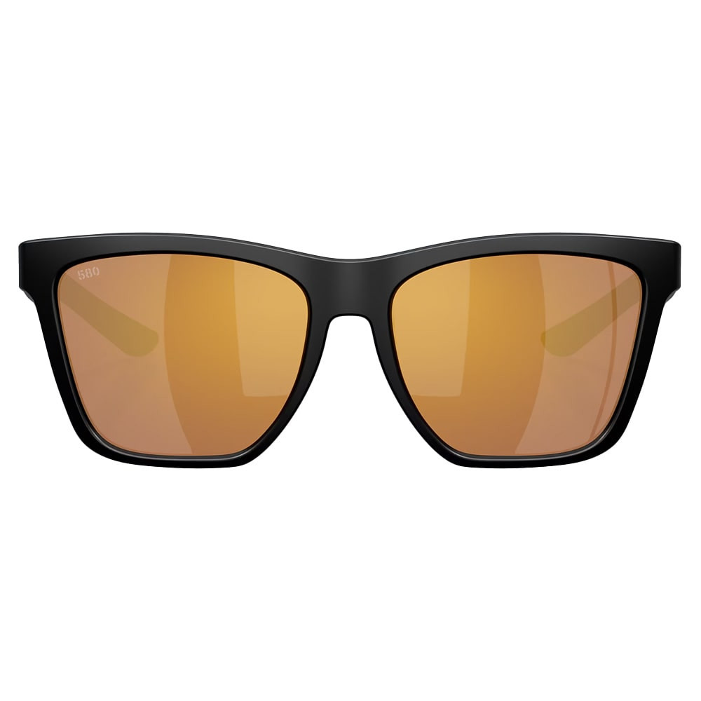Costa Del Mar Panga II Matte Black Frame Gold Mirror 580G Lens 06S9122-91220857