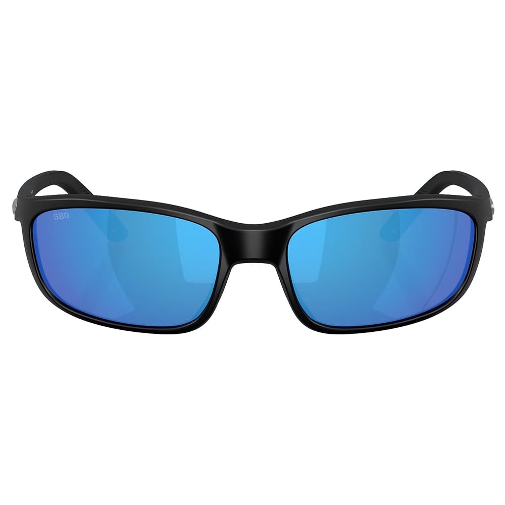 Costa Del Mar Brine II Black Frame Blue Mirror 580P Lens  06S9134-91340259