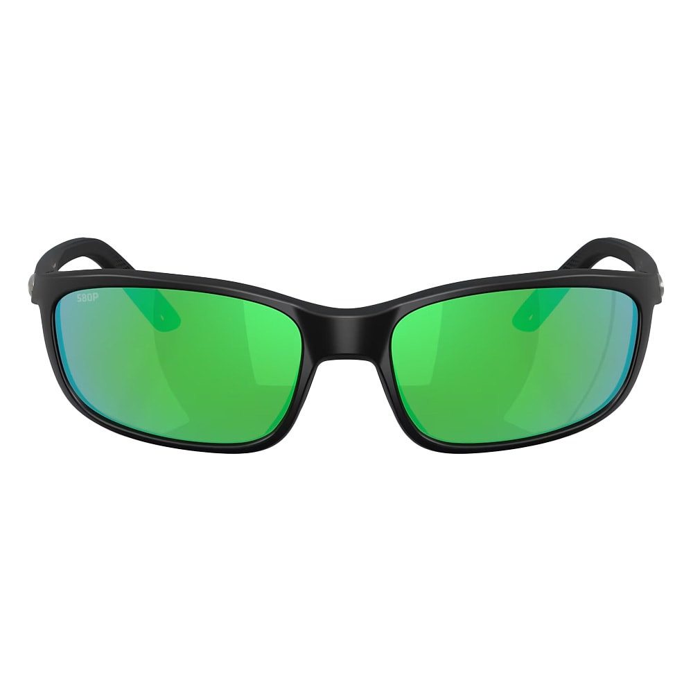 Costa Del Mar Brine II Black Frame Green Mirror 580P Lens  06S9134-91340359