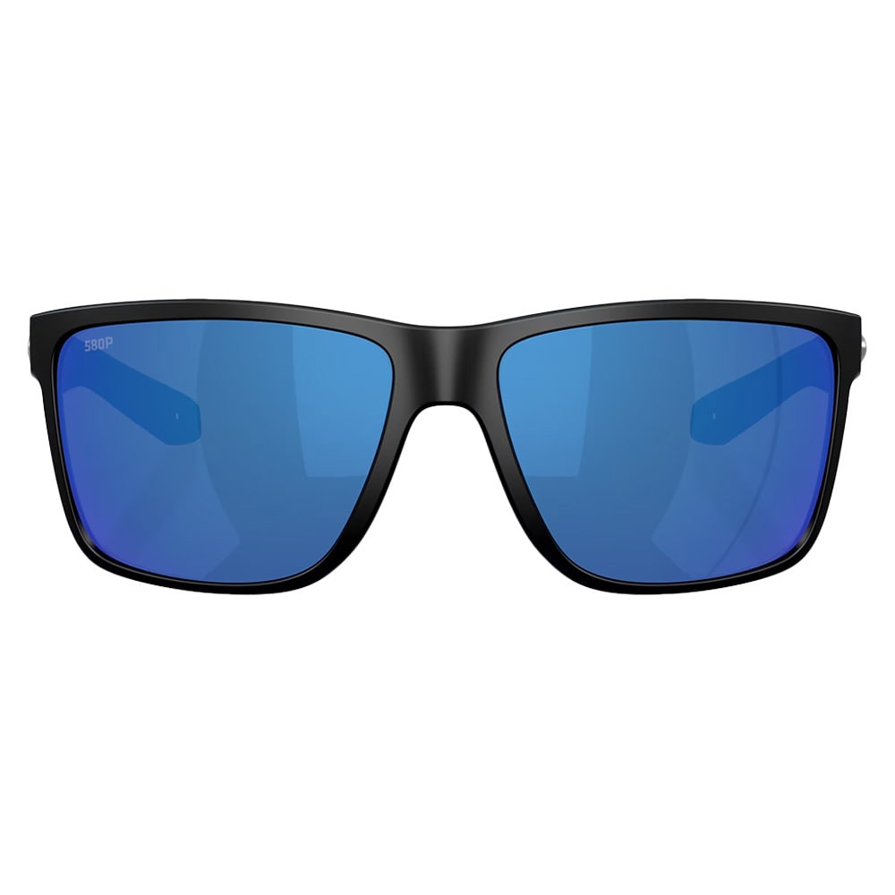 Costa Del Mar Broadbill Ii Xl Matte Black Frame Blue Mirror 580P Lens  06S9135-91350362